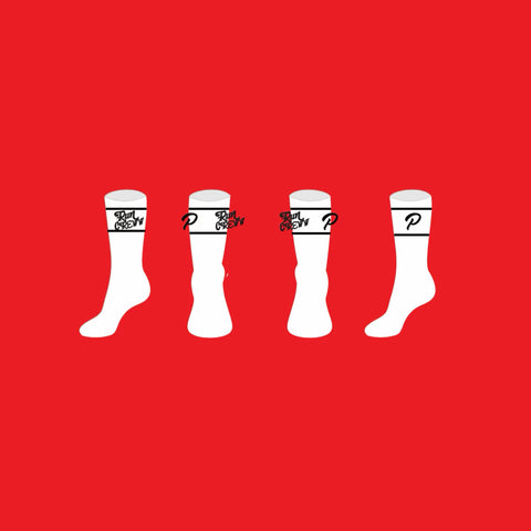 Run Creww Logo Sock
