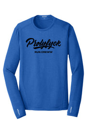Prolyfyck Logo Men's Long Sleeve Running Crew